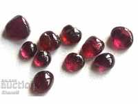 NATHETIC Pomegranates, RODONITE - 10 pcs. Cabochon (196)
