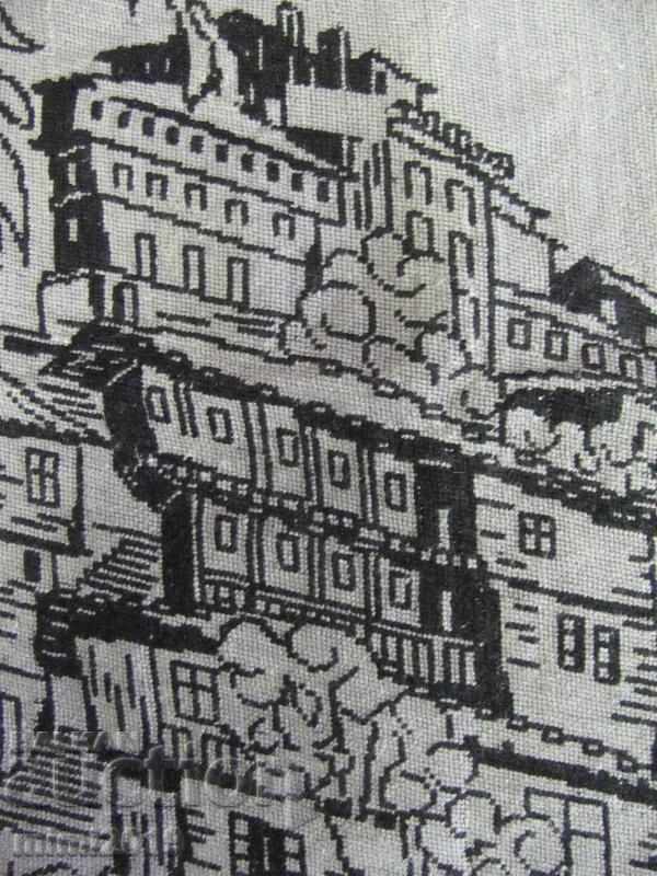 Old Hand Embroidery Tapestry - Old Turnovo with price 28.00 BGN | € 14.32 Old Hand Embroidery Tapestry - Old Turnovo with price 28.00 BGN | € 14.32