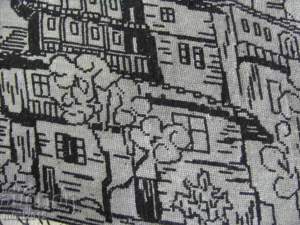 Auction Old Hand Embroidery Tapestry - Old Turnovo Auction Old Hand Embroidery Tapestry - Old Turnovo