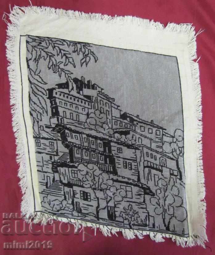 Old Hand Embroidery Tapestry - Old Turnovo