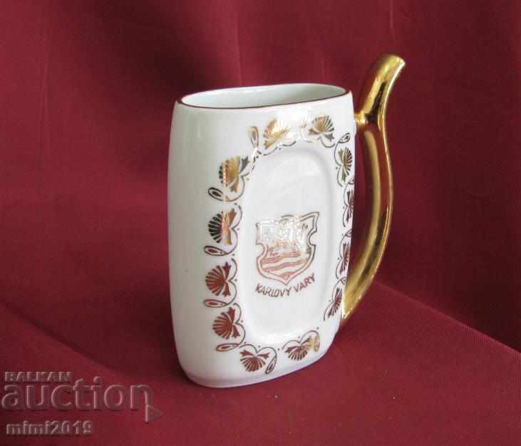 Porcelain Star Mini Feeder- KARLOVY VARY Czechoslovakia with price 21.00 BGN | € 10.74 Porcelain Star Mini Feeder- KARLOVY VARY Czechoslovakia with price 21.00 BGN | € 10.74