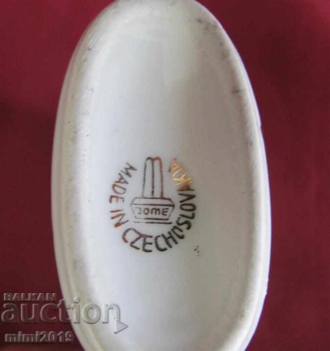 Porcelain Star Mini Feeder- KARLOVY VARY Czechoslovakia - 7 Porcelain Star Mini Feeder- KARLOVY VARY Czechoslovakia - 7