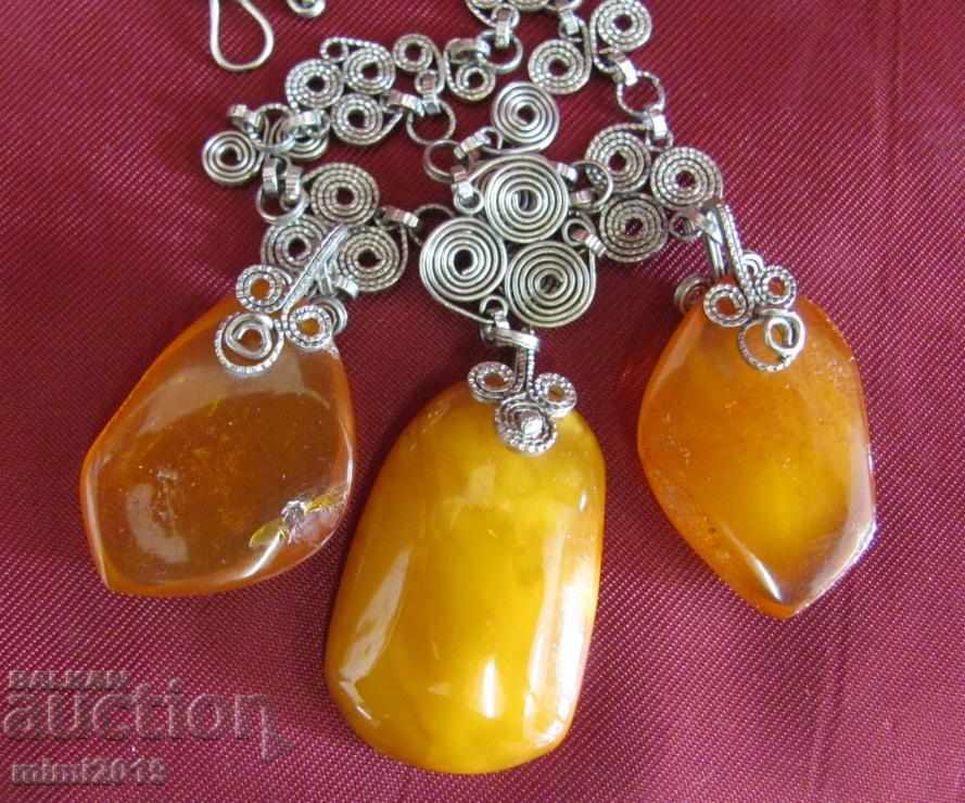 Παλιά κολιέ κυρίες ζεστό πορτοκαλί - 5 Παλιά κολιέ κυρίες ζεστό πορτοκαλί - 5