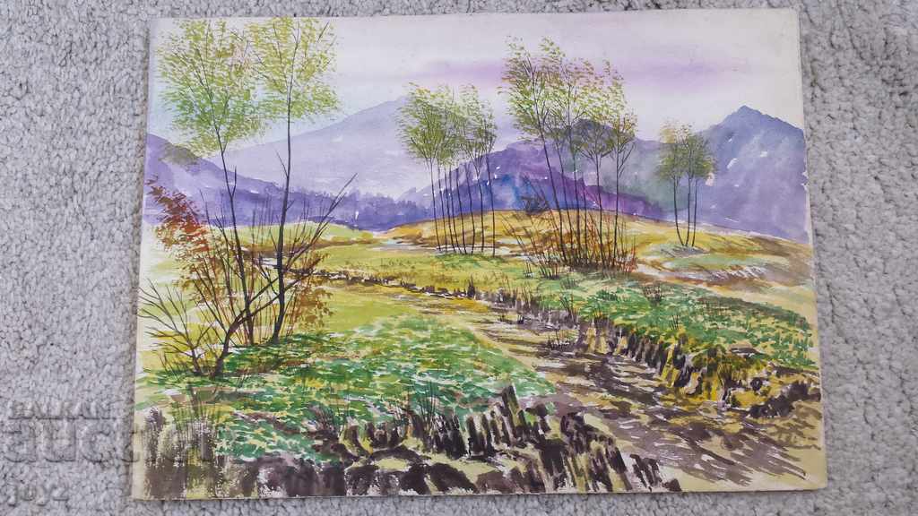 ΖΩΓΡΑΦΙΑ ΤΟΠΙΟ ΑΚΟΥΑΡΕΛΑ 96 / Τσαβντάρ Γκόγκοφ