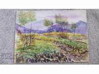 КАРТИНА ПЕЙЗАЖ АКВАРЕЛ 96г / Чавдар Гогов