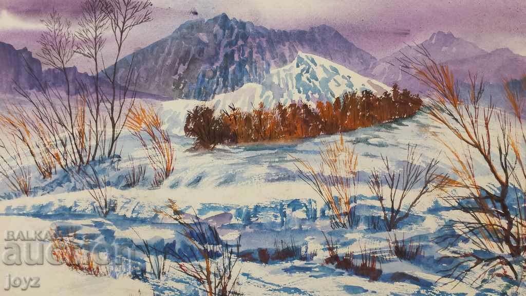 LANDSCAPE PAINTING WATERCOLOR 96g / Chavdar Gogov with price 30.00 BGN | € 15.34