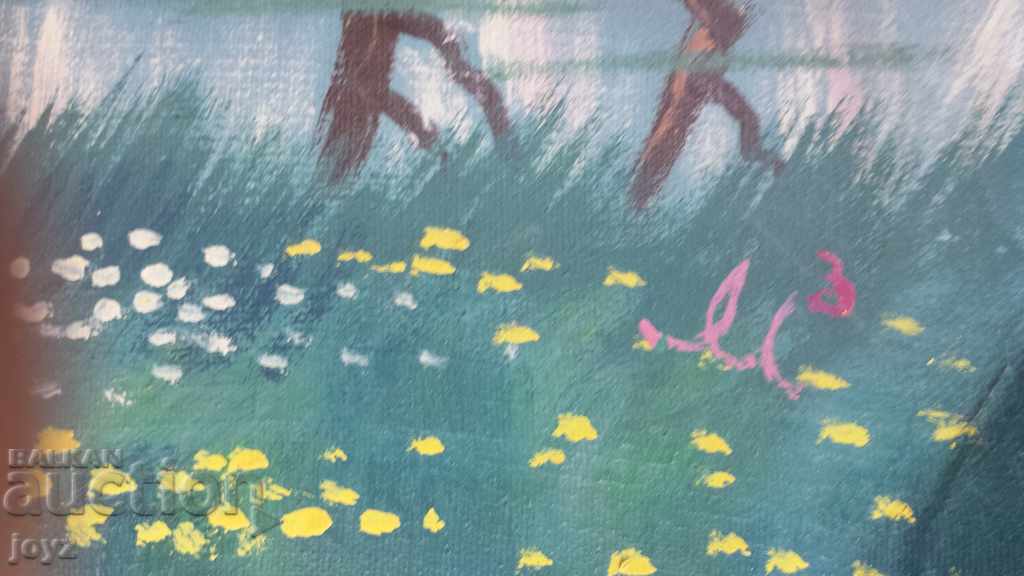 Delivery of OLD LANDSCAPE PAINTING (OIL PAINT) SIGNED Mz Delivery of OLD LANDSCAPE PAINTING (OIL PAINT) SIGNED Mz