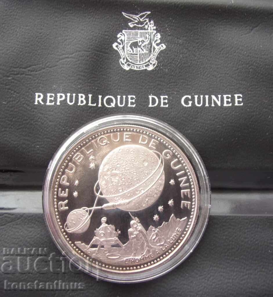 Guinea 250 Franc 1968 Man of the Moon UNC PROOF