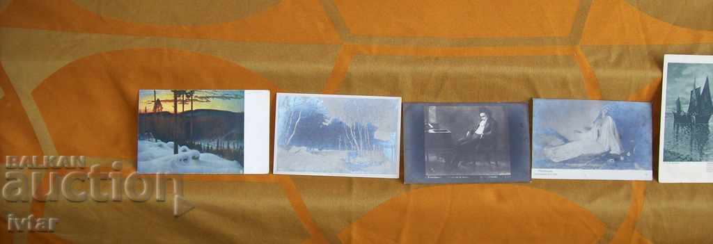 Lot of old foreign postcards - 3 with price 12.00 BGN | € 6.14 Lot of old foreign postcards - 3 with price 12.00 BGN | € 6.14