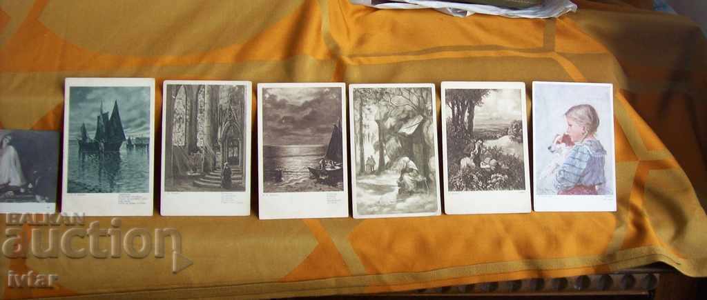 Delivery of Lot of old foreign postcards - 3 Delivery of Lot of old foreign postcards - 3