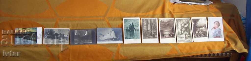 Πολλές παλιές ξένες καρτ ποστάλ - 3