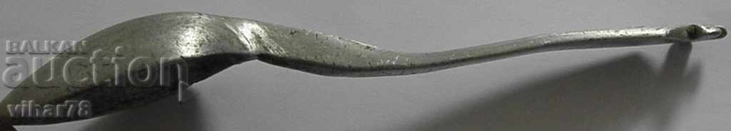 an old aluminum spoon - 6 an old aluminum spoon - 6