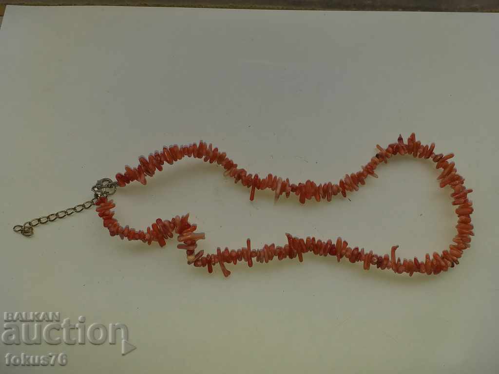 BEAUTIFUL NECKLACE FROM CORAL BZC