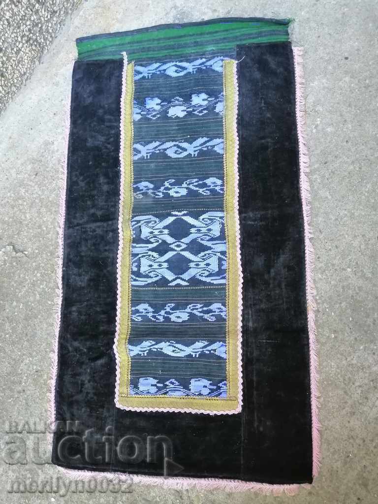 Old woven embroidered embroidered apron with tinsel wear sukman