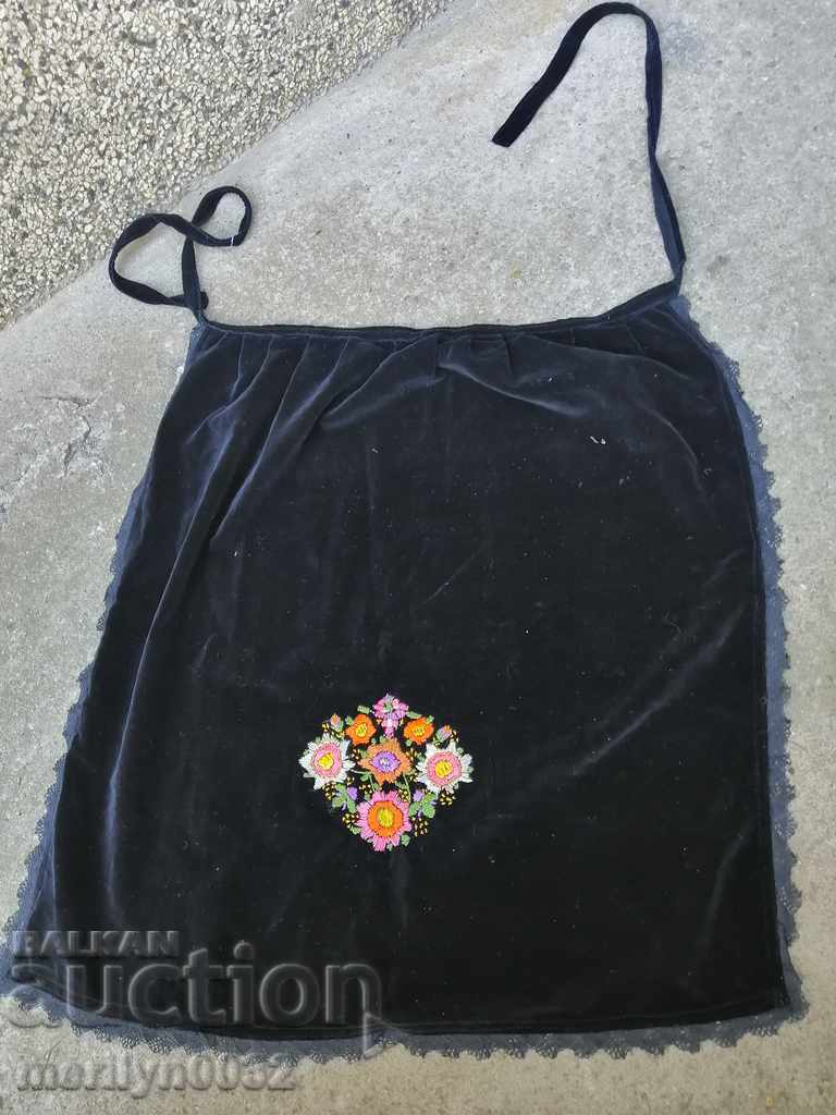 Old woven embroidered embroidered apron with tinsel wear sukman