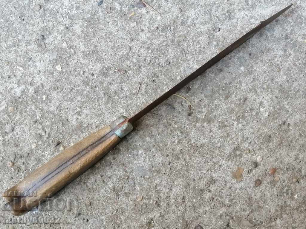 Auction Old butcher knife blade Auction Old butcher knife blade