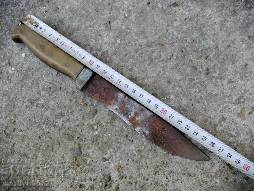 Old butcher knife blade - 5 Old butcher knife blade - 5