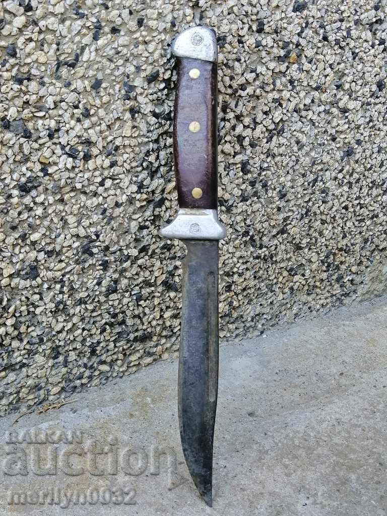 Old butcher knife blade with price 77.00 BGN | € 39.37 Old butcher knife blade with price 77.00 BGN | € 39.37