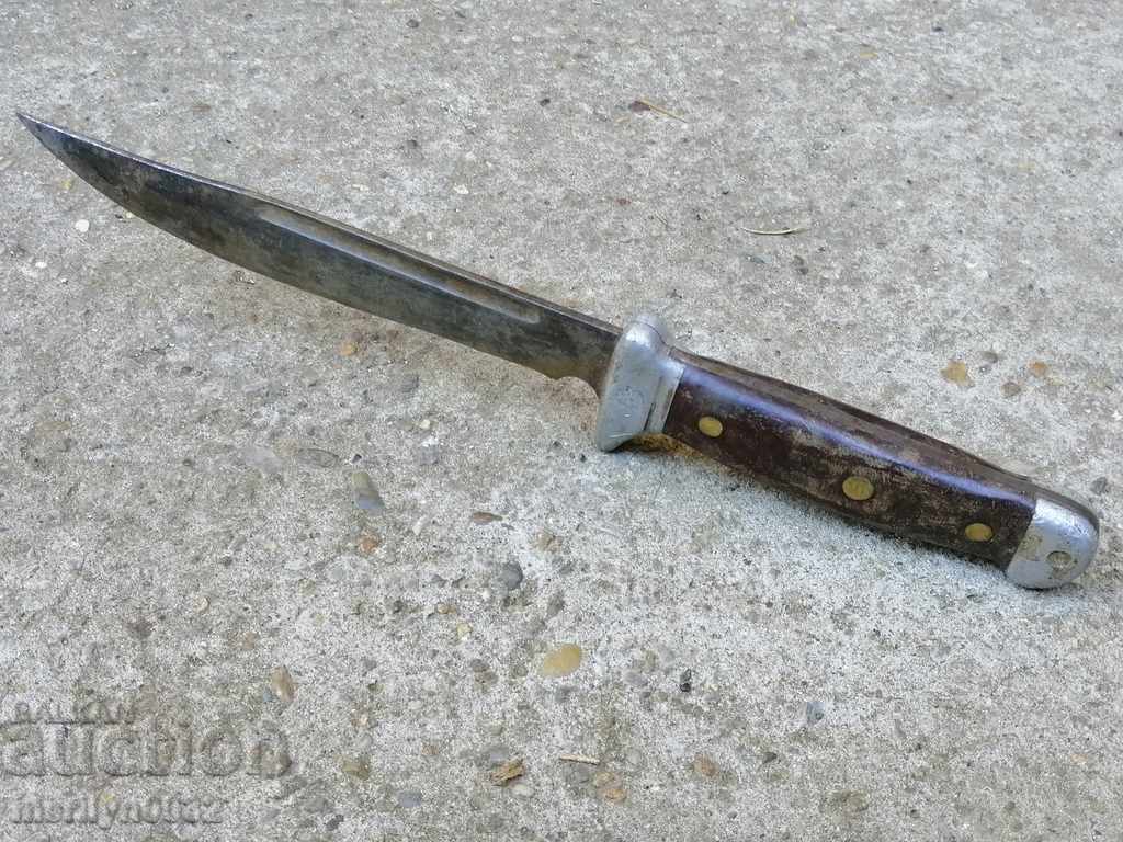 Auction Old butcher knife blade Auction Old butcher knife blade