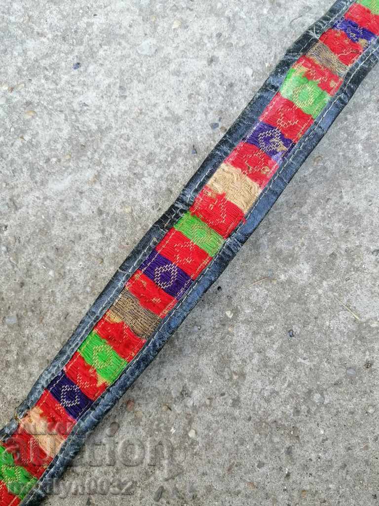 Delivery of Old hand knitted waistband waistcoat waistcoat belt, costume belt Delivery of Old hand knitted waistband waistcoat waistcoat belt, costume belt