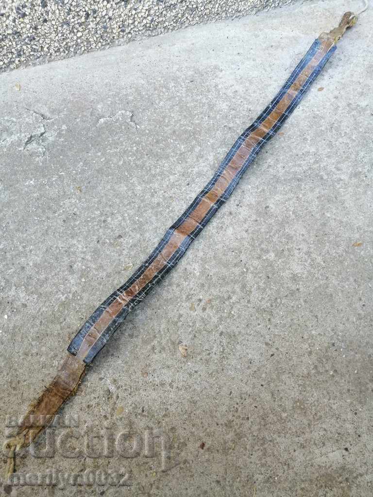 Old hand knitted waistband waistcoat waistcoat belt, costume belt - 5 Old hand knitted waistband waistcoat waistcoat belt, costume belt - 5