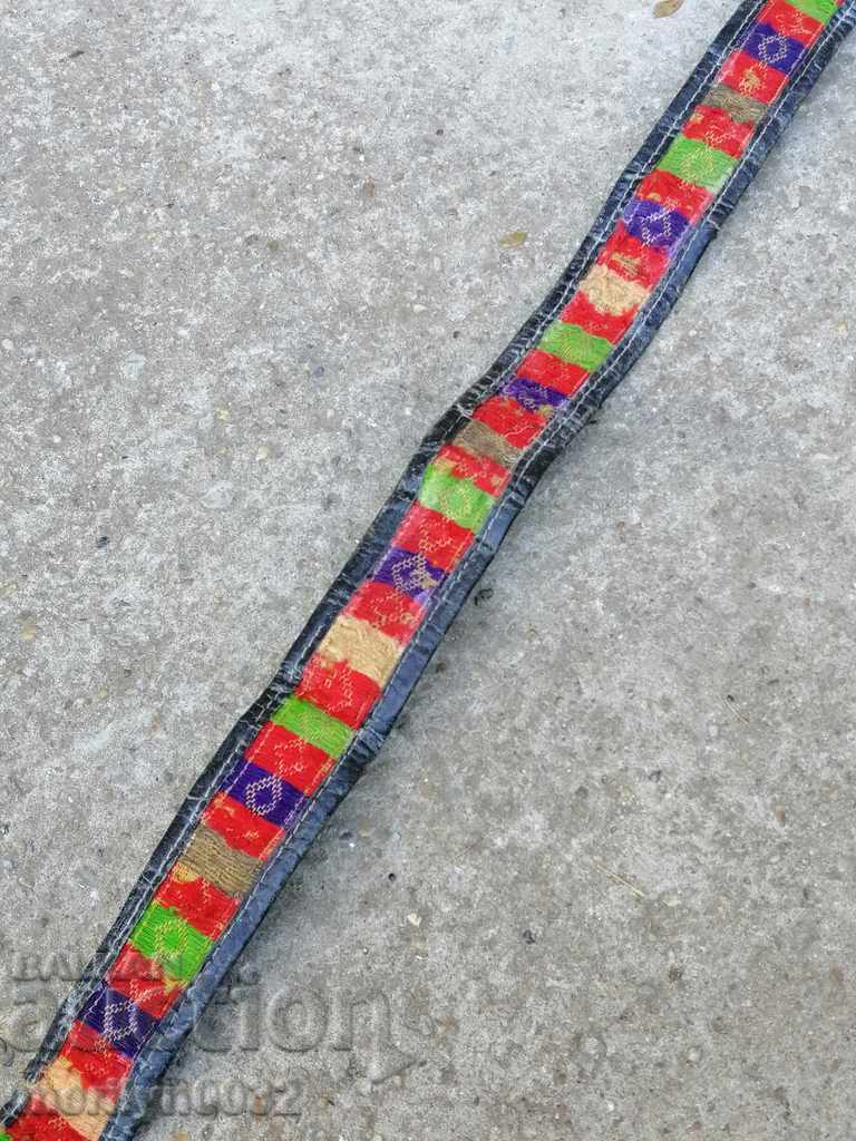 Old hand knitted waistband waistcoat waistcoat belt, costume belt - 7 Old hand knitted waistband waistcoat waistcoat belt, costume belt - 7