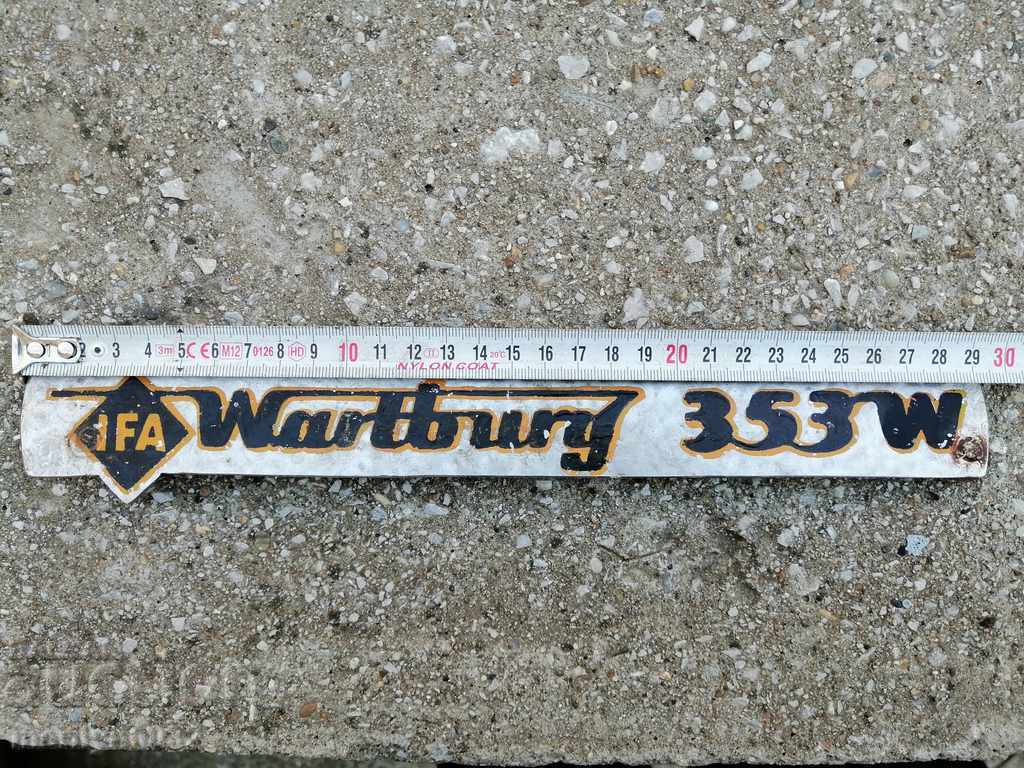 Auction IFA Wartburg car logo truck truck Auction IFA Wartburg car logo truck truck