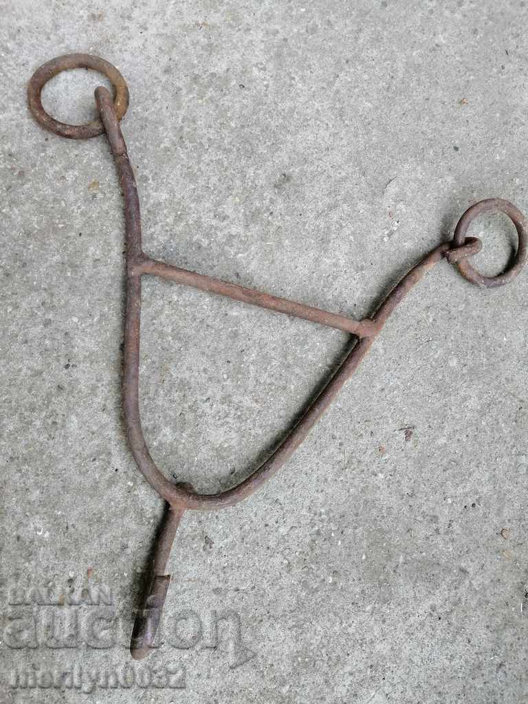 Wrought iron carriage drawbar - 6 Wrought iron carriage drawbar - 6