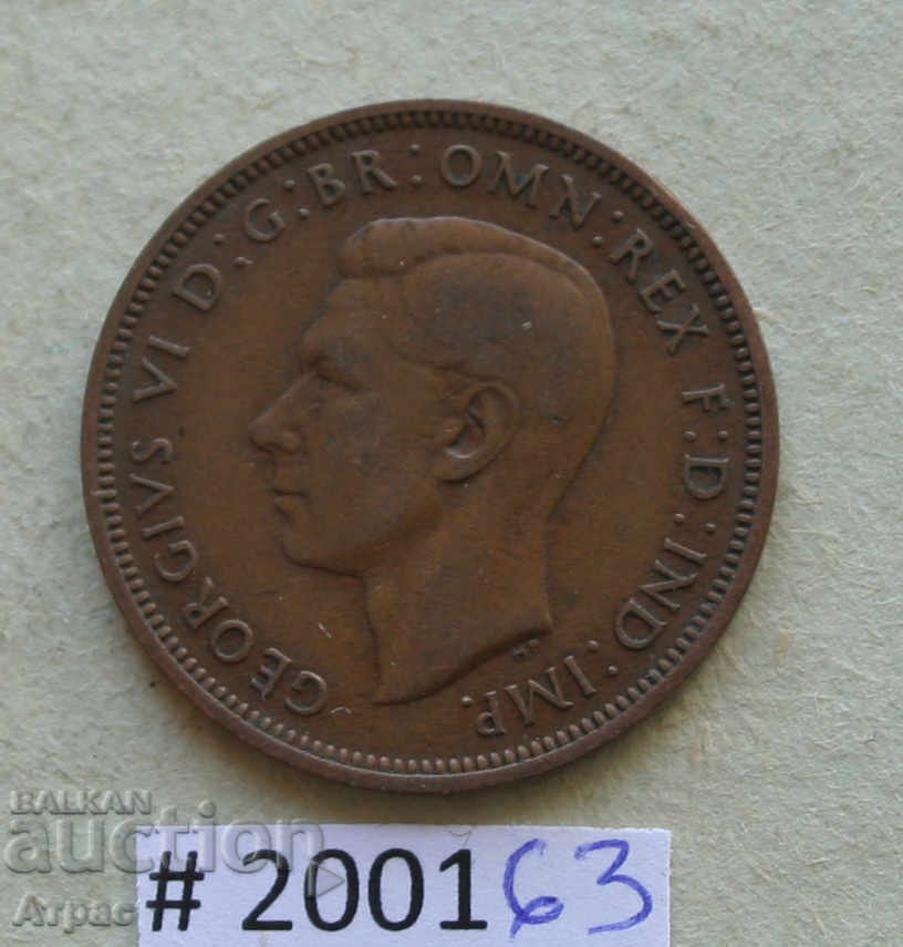 1/2 δεκάρα 1941 Ηνωμένο Βασίλειο με τιμή € 0.51 | 1.00 BGN