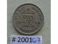 6 pence 1948 United Kingdom