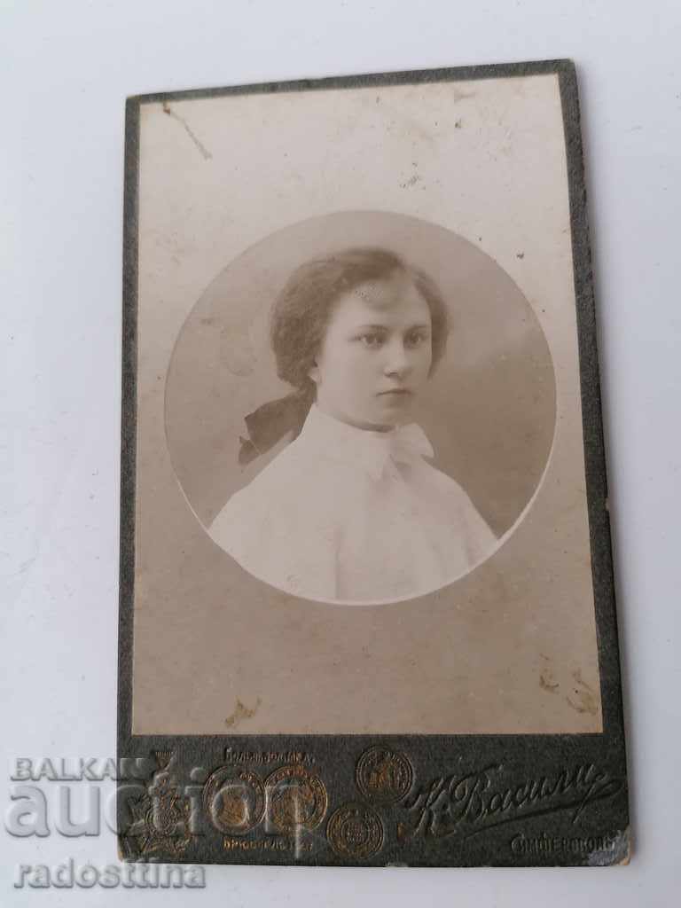 Photo cardboard photography CDV K. Vasili Simferopol Photo cardboard photography CDV K. Vasili Simferopol