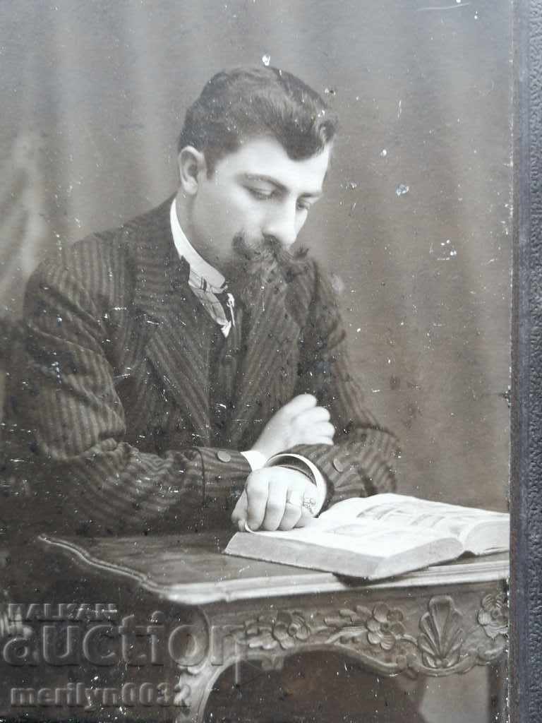 Old cardboard photo, photography, photographer with price 36.00 BGN | € 18.41