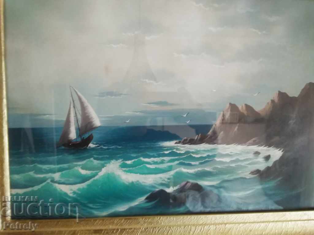 Old painting BZC with price 70.00 BGN | € 35.79 Old painting BZC with price 70.00 BGN | € 35.79
