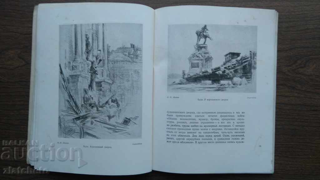 Auction  Drawings by NN Zhukov, A.V. Kokorina, MV Matina 1951