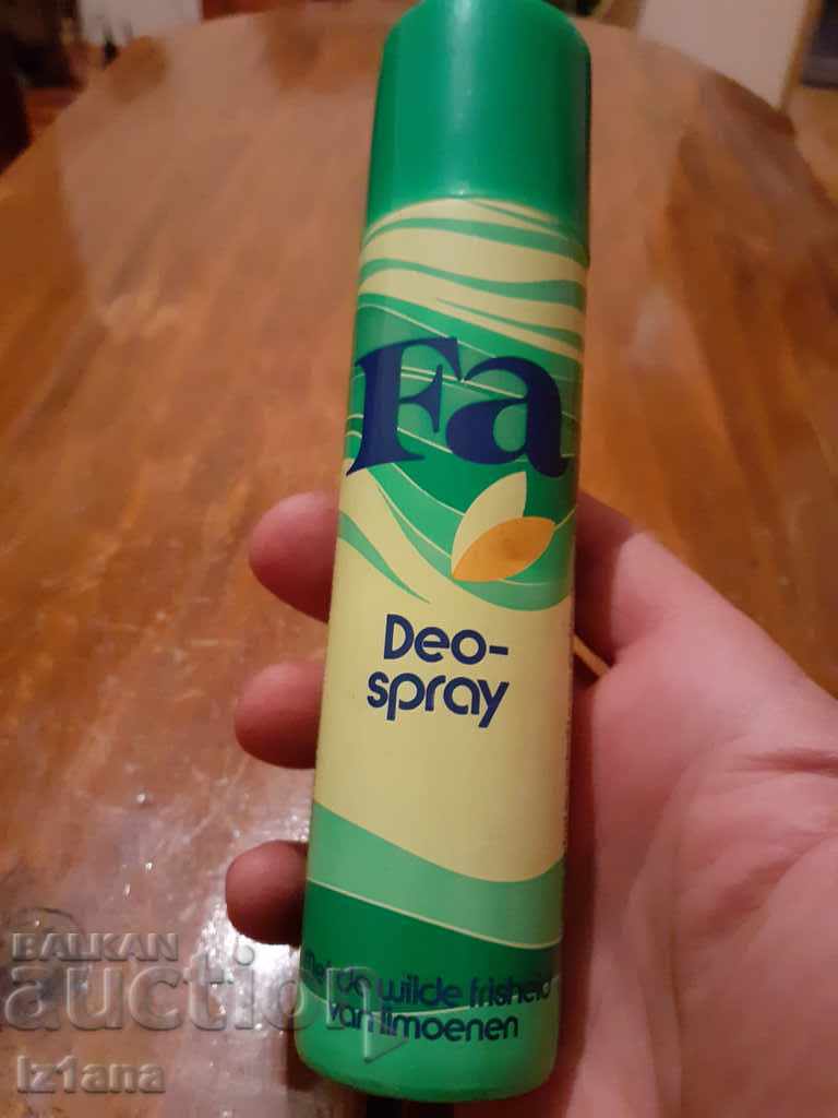 Delivery of Old FA deodorant