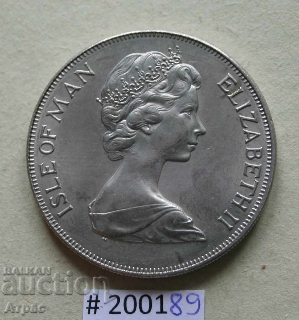 25 pence 1975 Ștampila Isle of Man cu preț € 4.60 | 9.00 BGN