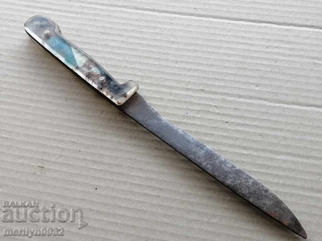 Old butcher knife blade with price 37.00 BGN | € 18.92 Old butcher knife blade with price 37.00 BGN | € 18.92
