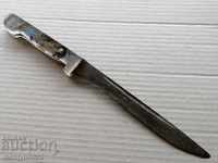 Old butcher knife blade