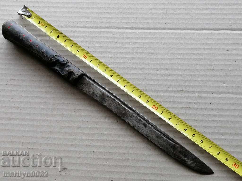 Auction Old butcher knife blade Auction Old butcher knife blade