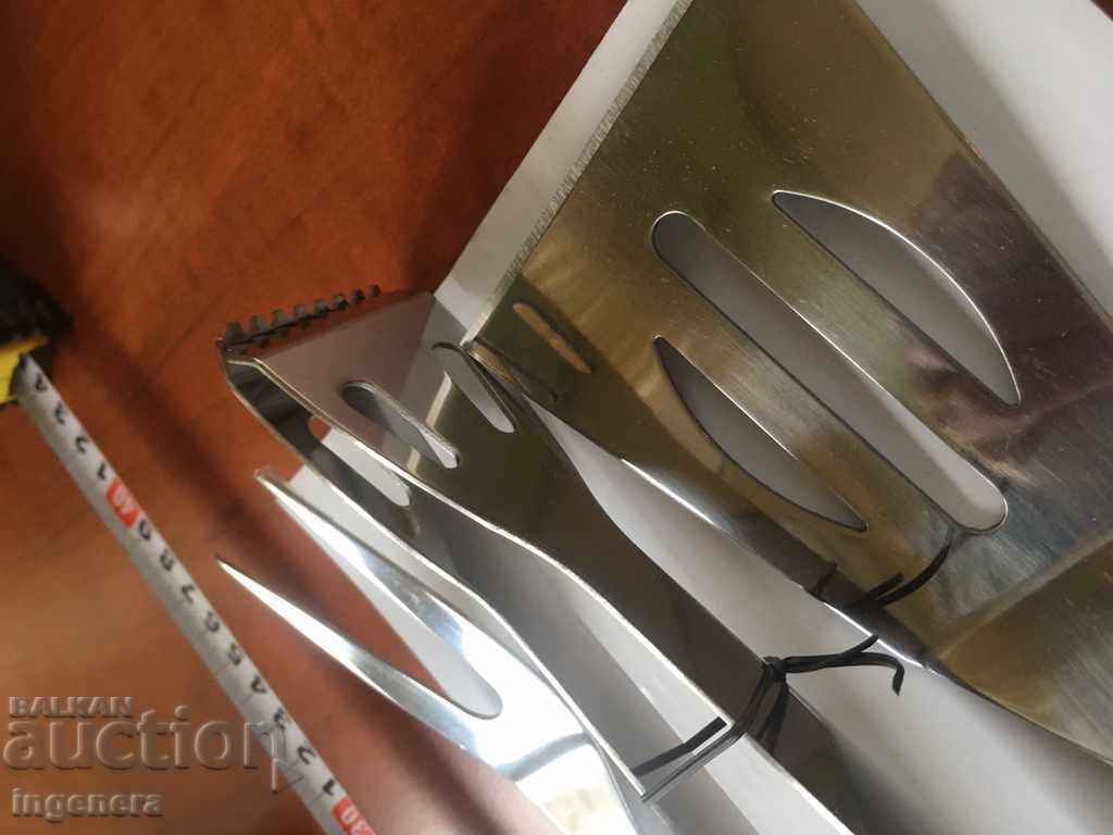 GRILL SKILL KIT CLIP FORK NEW DELIMANO - 5