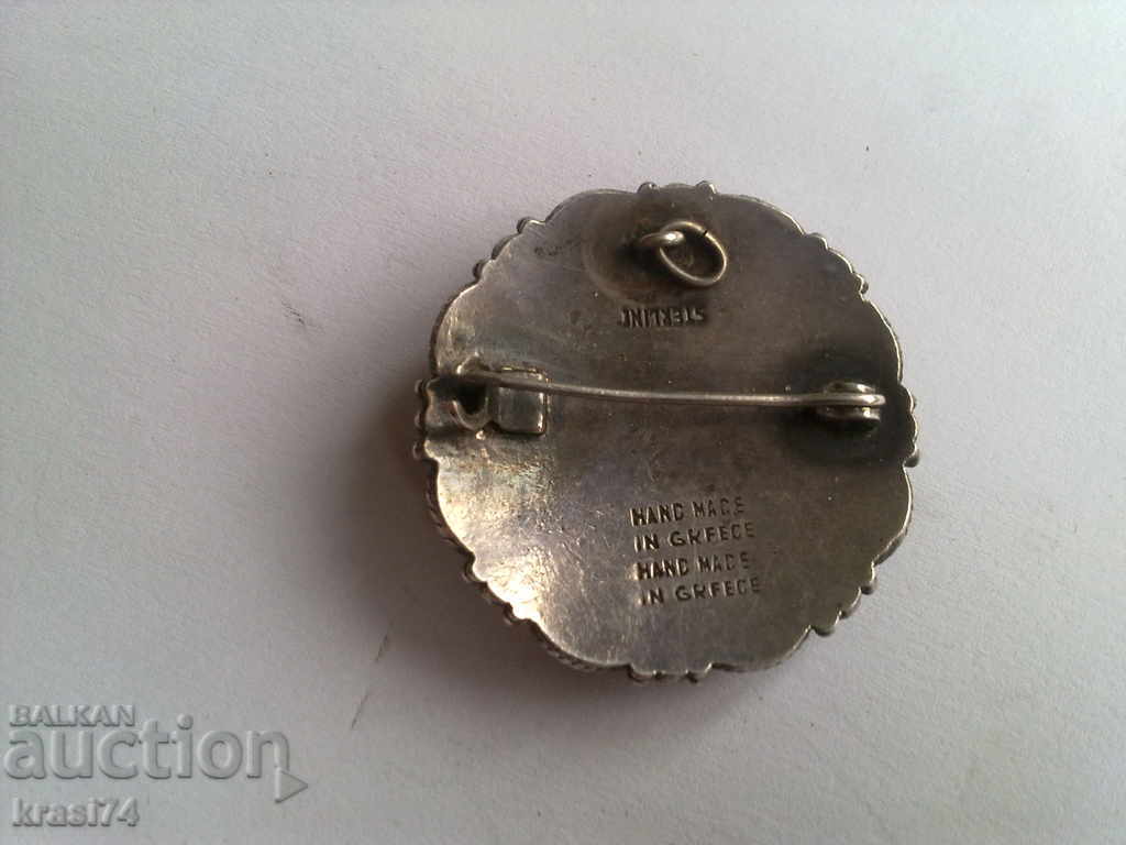 Brooch - silver and gold with price 85.00 BGN | € 43.46 Brooch - silver and gold with price 85.00 BGN | € 43.46