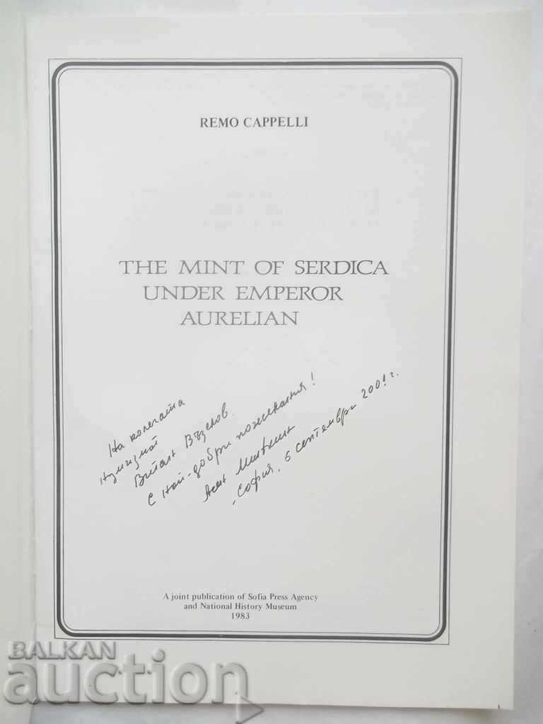 The mint of Serdica under emperor Aurelian - Remo Cappelli with price 39.00 BGN | € 19.94 The mint of Serdica under emperor Aurelian - Remo Cappelli with price 39.00 BGN | € 19.94