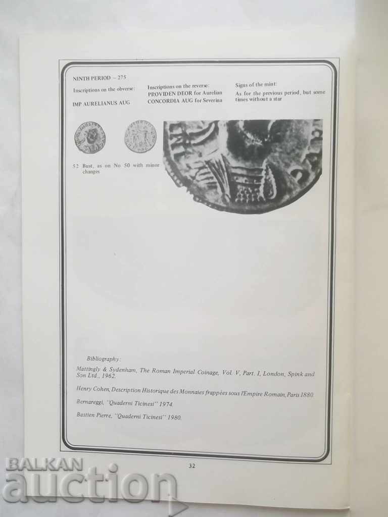 The mint of Serdica under emperor Aurelian - Remo Cappelli - 5 The mint of Serdica under emperor Aurelian - Remo Cappelli - 5