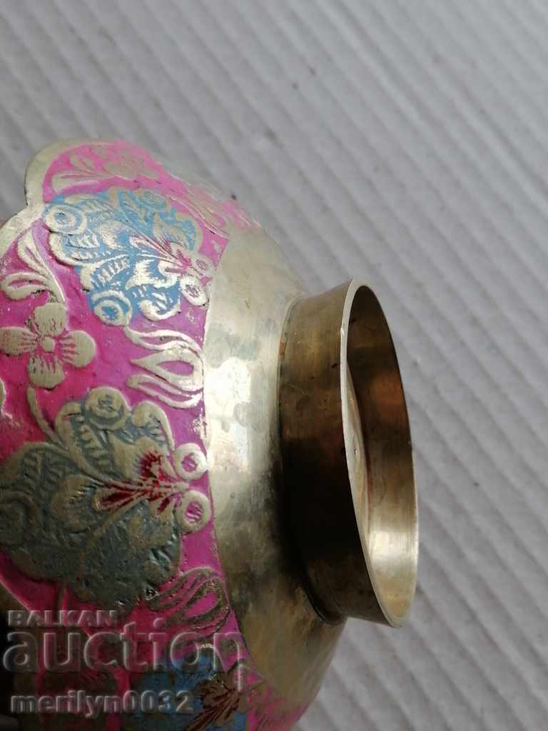 Hand Drawn Brass Bowl Bowl - 6 Hand Drawn Brass Bowl Bowl - 6