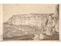 Стара картичка - Мадара, Скалите около Мадарския конник