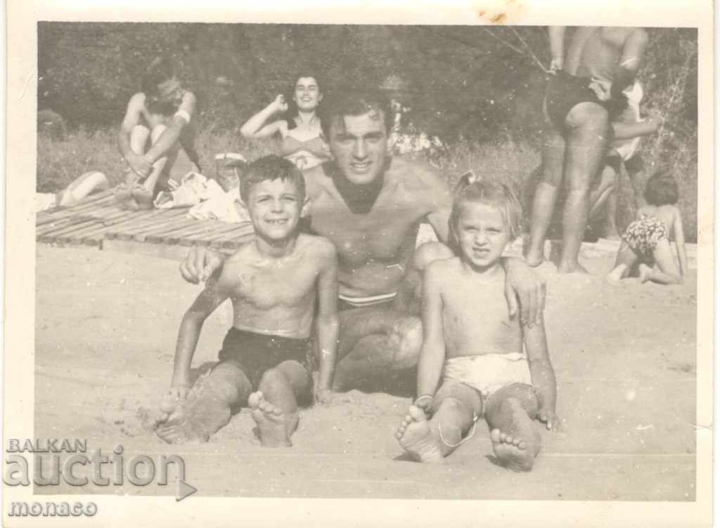 Old photo - Gabrovo, On the beach