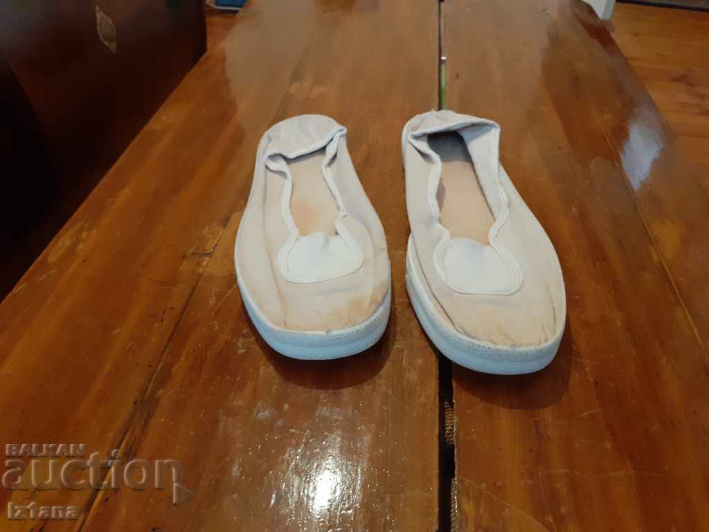 Auction Old sneakers, canvas PIRIN Auction Old sneakers, canvas PIRIN