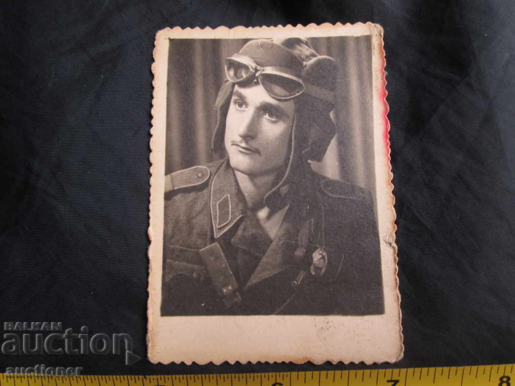 Auction OLD PHOTOGRAPH OF A TANKIST WITH YOUR AWARDS Auction OLD PHOTOGRAPH OF A TANKIST WITH YOUR AWARDS