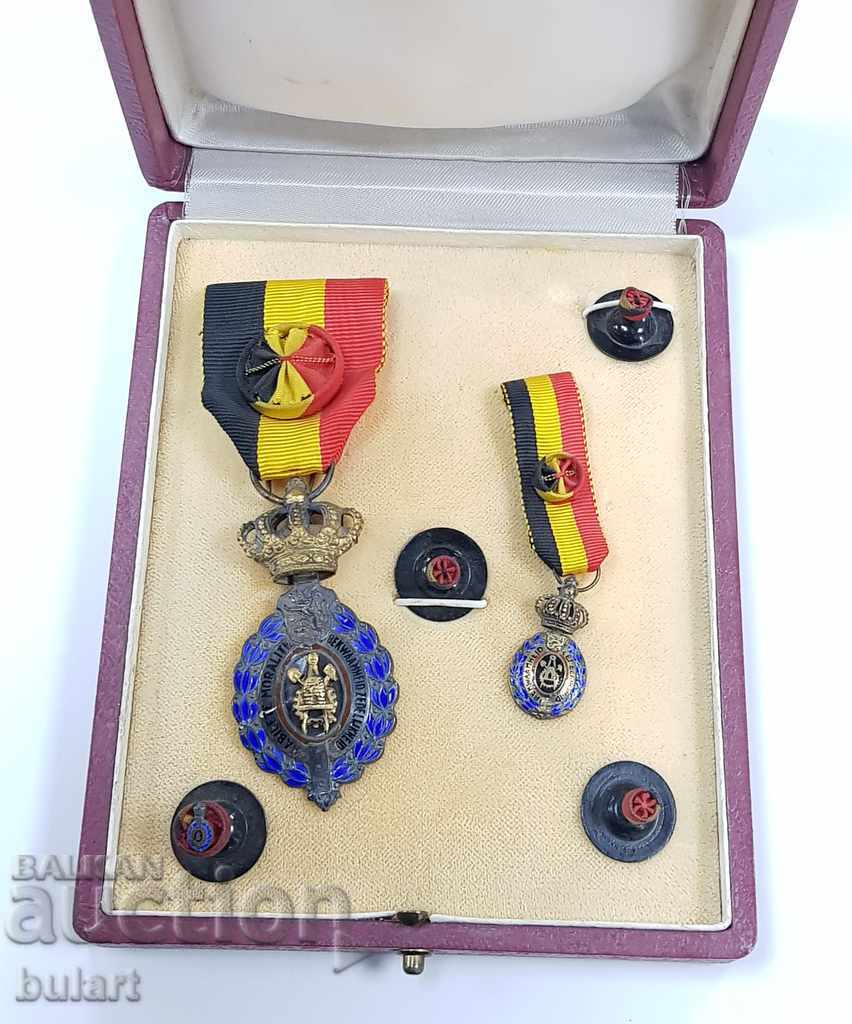Βέλγιο Βιομηχανική 1ης τάξης ΒΕΛΓΙΟ MEDAL SET SET MEDAL LOT με τιμή 400.00 BGN | € 204.52 Βέλγιο Βιομηχανική 1ης τάξης ΒΕΛΓΙΟ MEDAL SET SET MEDAL LOT με τιμή 400.00 BGN | € 204.52