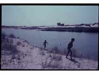 Несебър 60-те Черноморие диапозитив соц носталгия деца плаж